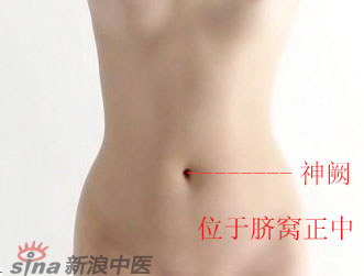 常見病艾灸時(shí)怎樣選穴？--神闕穴